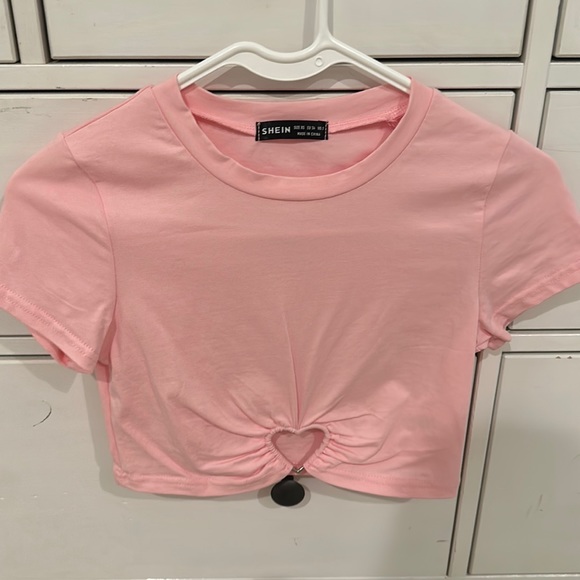 SHEIN xs cut out crop top - Picture 1 of 2